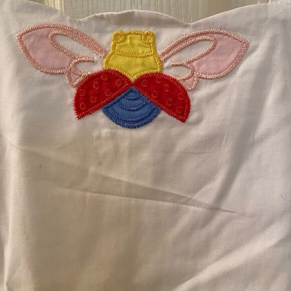 Margherita Girls Yellow Bug Daisy Maxi Dress Size 18-24 Months NWT - Picture 4 of 11